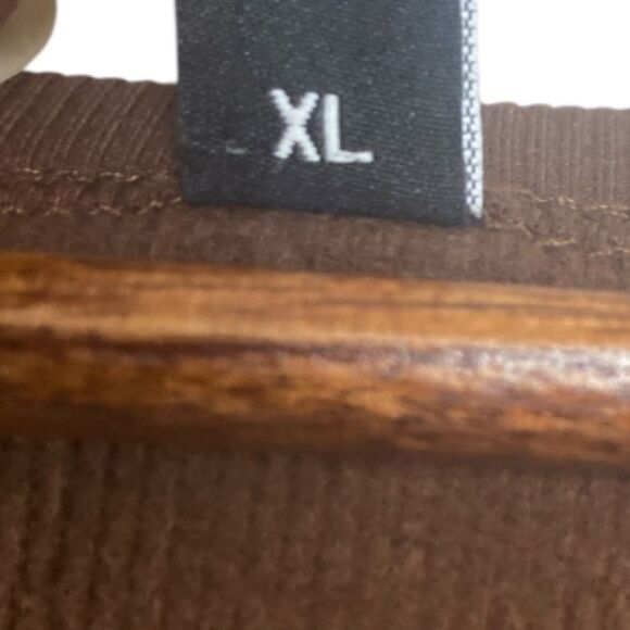 AUTOMET Brown Long Sleeve Women's Top / XL - Picture 5 of 9